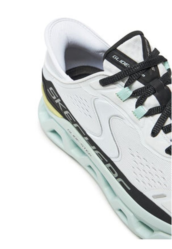 skechers - Skechers Sneakersy Glide-Step Altus 150510/WMLT Biały. Kolor: biały. Materiał: materiał