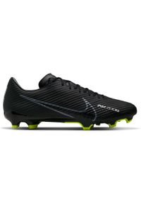 Buty piłkarskie męskie Nike Zoom Vapor 15 Academy Fgmg. Zapięcie: sznurówki. Kolor: czarny. Materiał: syntetyk, tkanina, materiał. Szerokość cholewki: normalna. Model: Nike Zoom. Sport: piłka nożna