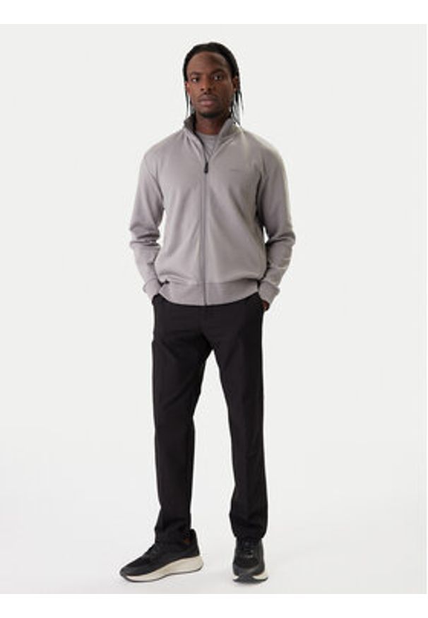 BOSS Bluza Skaz 50555496 Szary Regular Fit. Kolor: szary. Materiał: bawełna
