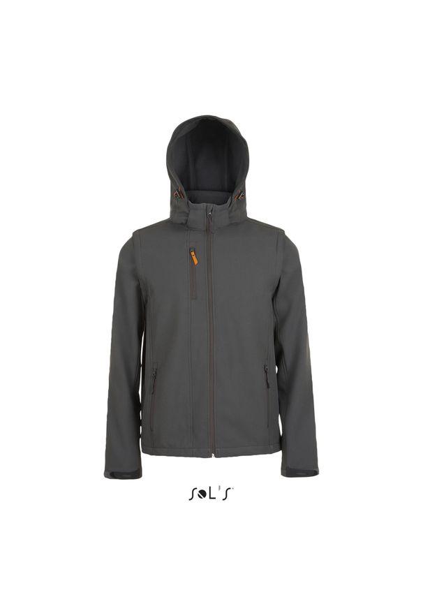 SOL'S - Windbreaker Sol's Transformer. Kolor: brązowy, szary, wielokolorowy