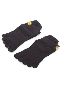 Vibram Fivefingers Skarpety krótkie Ahtletic No Show S15N02 S Czarny. Kolor: czarny. Materiał: materiał #1