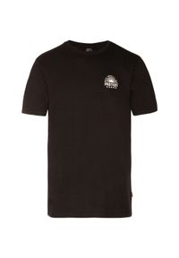 Koszulka męska z krótkim rękawem Protest BASS. Kolor: czarny. Długość rękawa: krótki rękaw. Długość: krótkie. Sport: turystyka piesza