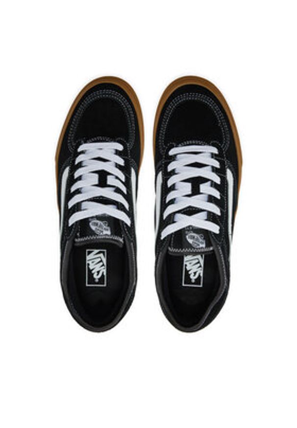 Vans Tenisówki Rowley Classic VN0A4BTT9X11 Czarny. Kolor: czarny. Materiał: zamsz, skóra