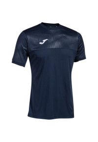 Koszulka tenisowa męska Joma Montreal. Kolor: niebieski. Materiał: jersey. Sport: tenis