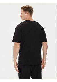 Calvin Klein T-Shirt Off Placement K10K113102 Czarny Regular Fit. Kolor: czarny. Materiał: bawełna #4