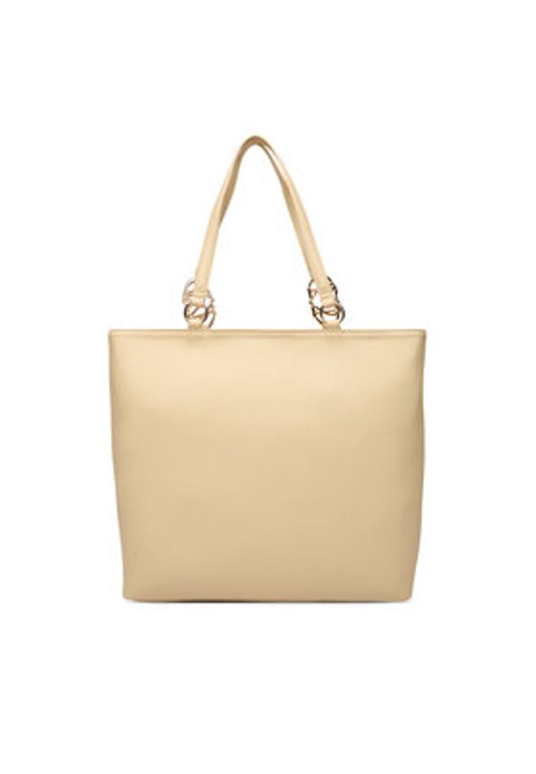 Love Moschino - LOVE MOSCHINO Torebka JC4005PP1OLB0129 Beżowy. Kolor: beżowy. Materiał: skórzane