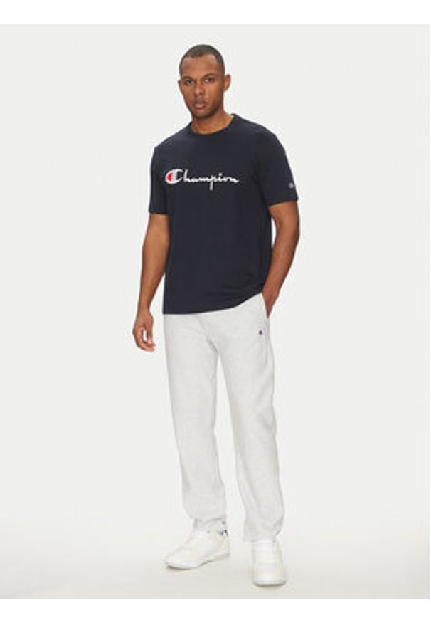 Champion Spodnie dresowe 221620 Szary Regular Fit. Kolor: szary. Materiał: bawełna