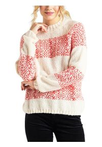 Lee - LEE HIGHNCK CHUNKY KNIT RELAXED FIT DAMSKI SWETER KLASYCZNY ECRU L52DOINQ 112112103. Styl: klasyczny #1