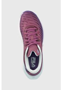 Fila buty do biegania Shocket Run kolor fioletowy. Zapięcie: sznurówki. Kolor: fioletowy. Materiał: guma. Szerokość cholewki: normalna. Sport: bieganie #3
