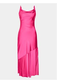Fracomina Sukienka koktajlowa FS23SD2006W41301 Różowy Regular Fit. Kolor: różowy. Materiał: wiskoza. Styl: wizytowy #5