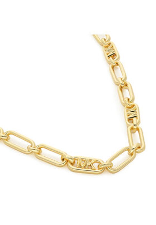 Michael Kors Naszyjnik MKJ828400710 Złoty. Materiał: metalowe. Kolor: złoty