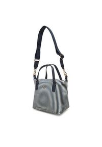 TOMMY HILFIGER - Tommy Hilfiger Torebka Poppy Summer Small Tote AW0AW17202 Granatowy. Kolor: niebieski #3