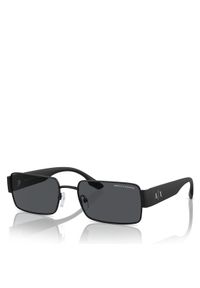 Armani Exchange Okulary przeciwsłoneczne 0AX2052S 600087 Czarny. Kolor: czarny
