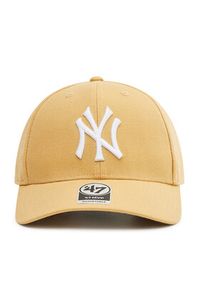 47 Brand Czapka z daszkiem New York Yankees B-MVPSP17WBP-LT Beżowy. Kolor: beżowy. Materiał: materiał #4