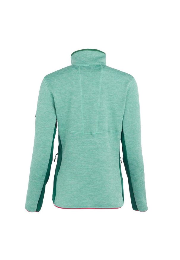 Regatta - Damska Bluza Polarowa Ralina. Kolor: niebieski, wielokolorowy, zielony. Materiał: polar. Sezon: zima. Styl: sportowy. Sport: turystyka piesza