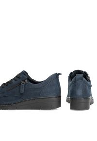 Go Soft Półbuty WI23-REBECA-21 Granatowy. Kolor: niebieski. Materiał: zamsz, skóra #7