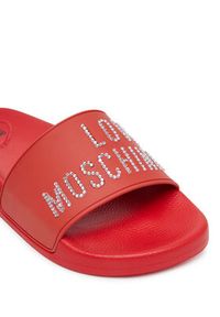 Love Moschino - LOVE MOSCHINO Klapki JA28122G0MI13500 Czerwony. Kolor: czerwony #5