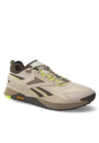 Reebok Buty na siłownię Nanoo X3 Adventure 100033527-M Brązowy. Kolor: brązowy. Sport: fitness