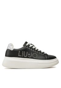 Liu Jo Sneakersy F4755 EX096 Czarny. Kolor: czarny. Materiał: skóra