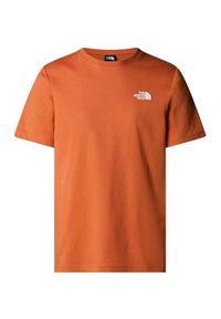 The North Face Koszulka S/S Redbox Nf0A87Np6D2. Kolor: pomarańczowy