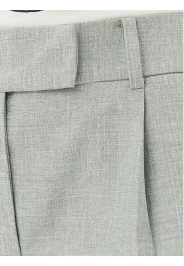 only - ONLY Szorty materiałowe Linda 15283727 Szary Wide Leg. Kolor: szary. Materiał: syntetyk