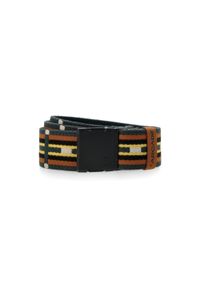 ARCADE - Pasek do spodni Arcade Keyah - jalapeno/black. Kolor: brązowy