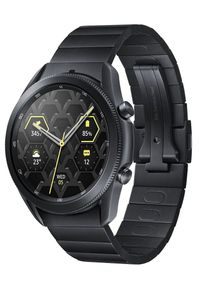 SAMSUNG - Samsung Zegarek Galaxy Watch 3 (45 mm) Titanium. Kolor: czarny. Styl: militarny, sportowy #1