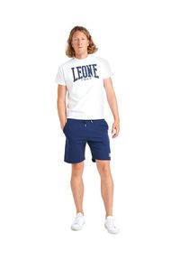 LEONE 1947 APPAREL - Męska koszulka z krótkim rękawem Leone 1947 Apparel. Kolor: niebieski, wielokolorowy, biały. Materiał: tkanina. Długość rękawa: krótki rękaw. Długość: krótkie. Sport: fitness