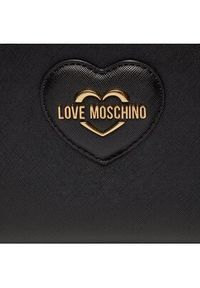 Love Moschino - LOVE MOSCHINO Torebka JC4261PP0IKL0000 Czarny. Kolor: czarny. Materiał: skórzane