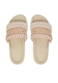 Inuikii Klapki Loose Knitted 70104-110 Beżowy. Kolor: beżowy. Materiał: materiał #6