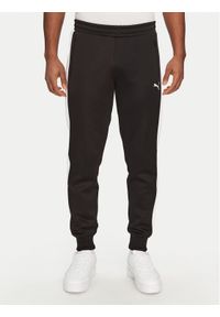 Puma Spodnie dresowe T7 Always On 629588 Czarny Regular Fit. Kolor: czarny. Materiał: syntetyk, bawełna #1