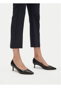 Gino Rossi - GINO ROSSI Czółenka DANI-V1937-31-1 Czarny. Kolor: czarny. Materiał: skóra #8