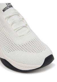 Love Moschino - LOVE MOSCHINO Sneakersy JA15485G0MIYZ100 Biały. Kolor: biały. Materiał: materiał #3