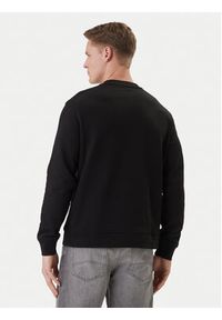 Karl Lagerfeld - KARL LAGERFELD Bluza 705780 500917 Czarny Regular Fit. Typ kołnierza: dekolt w karo. Kolor: czarny. Materiał: bawełna #2