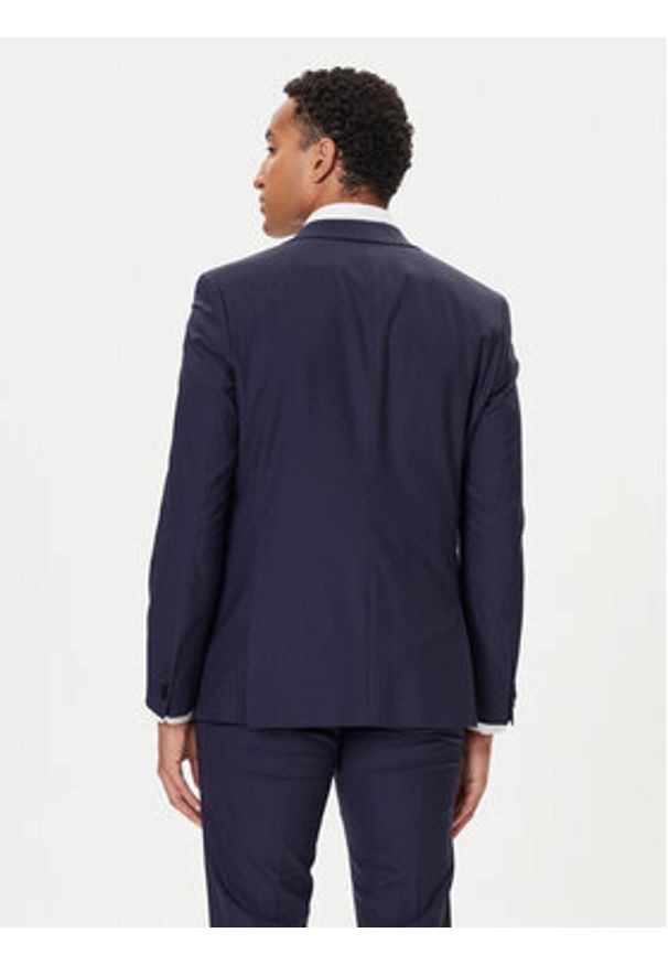 Hugo - HUGO Garnitur Arti-Hesten253X 50544524 Granatowy Extra Slim Fit. Kolor: niebieski. Materiał: syntetyk