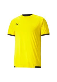 Koszulka Puma Team Liga. Kolor: czarny, żółty, wielokolorowy. Sport: piłka nożna