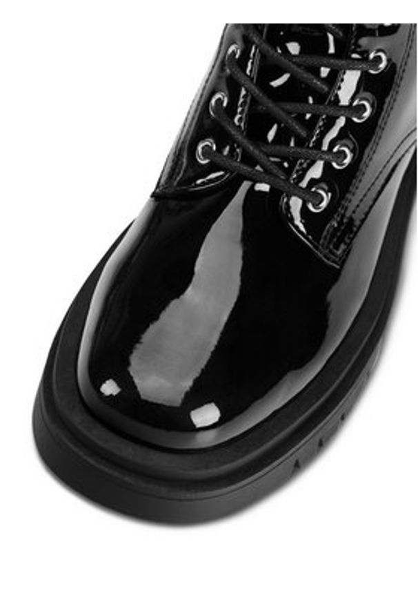 DeeZee Trzewiki WYL3972-1 Czarny. Kolor: czarny. Materiał: materiał