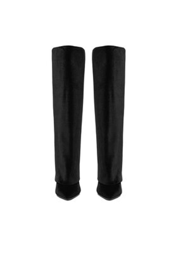 Juicy Couture Kozaki EO-R24SS94662 Czarny. Kolor: czarny. Materiał: materiał