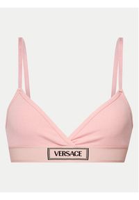 VERSACE - Versace Biustonosz braletka 1013503 Różowy. Kolor: różowy. Materiał: bawełna