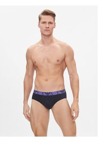 Emporio Armani Underwear Komplet 3 par slipów 111734 4R715 70435 Granatowy. Kolor: niebieski. Materiał: bawełna #2