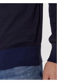 JOOP! Jeans Sweter 30035083 Granatowy Modern Fit. Kolor: niebieski. Materiał: bawełna #2