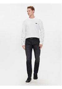 Calvin Klein Longsleeve K10K111847 Biały Regular Fit. Kolor: biały. Materiał: bawełna. Długość rękawa: długi rękaw #3
