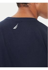 Nautica T-Shirt Koa N1S03430 Granatowy Regular Fit. Kolor: niebieski. Materiał: bawełna #4