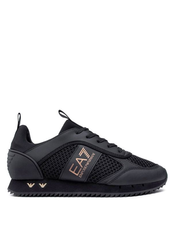 EA7 Emporio Armani Sneakersy X8X027 XK050 M701 Czarny. Kolor: czarny. Materiał: materiał