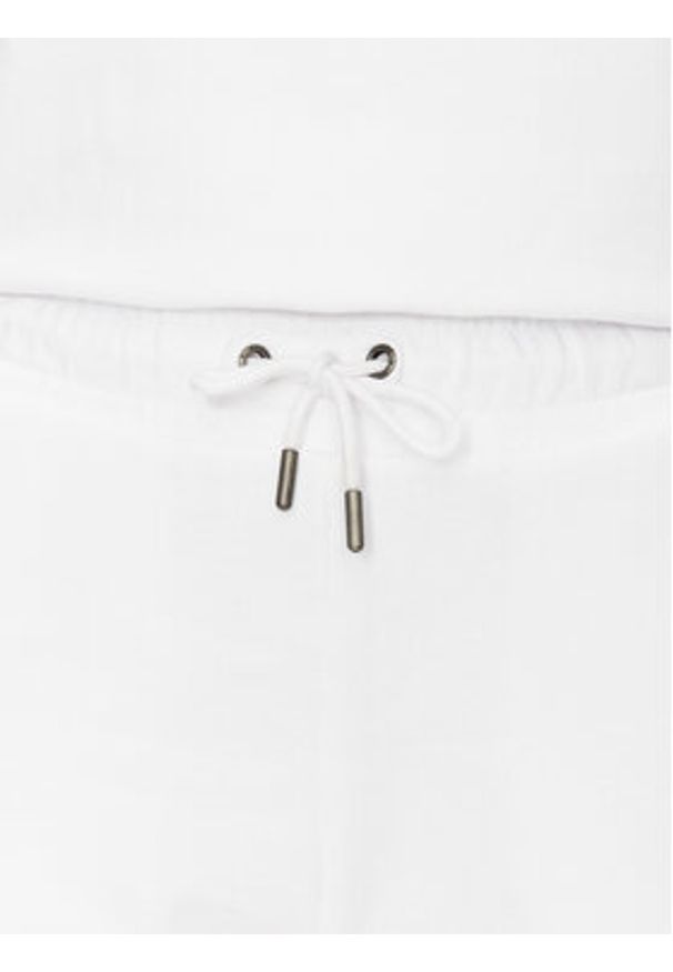 Guess Jeans Szorty sportowe W5GD0O K68I4 Biały Relaxed Fit. Kolor: biały. Materiał: bawełna
