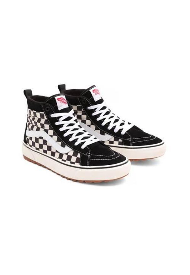Buty do chodzenia damskie Vans VN0A5HZYA041. Zapięcie: sznurówki. Kolor: czarny, biały, wielokolorowy. Materiał: materiał. Szerokość cholewki: normalna. Sport: turystyka piesza
