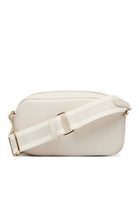 TOMMY HILFIGER - Tommy Hilfiger Torebka Th Essential Camera Bag AW0AW18370 Beżowy. Kolor: beżowy. Materiał: skórzane #5