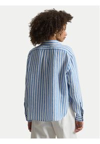 Polo Ralph Lauren Koszula 211935130500 Niebieski Relaxed Fit. Typ kołnierza: polo. Kolor: niebieski. Materiał: len #5