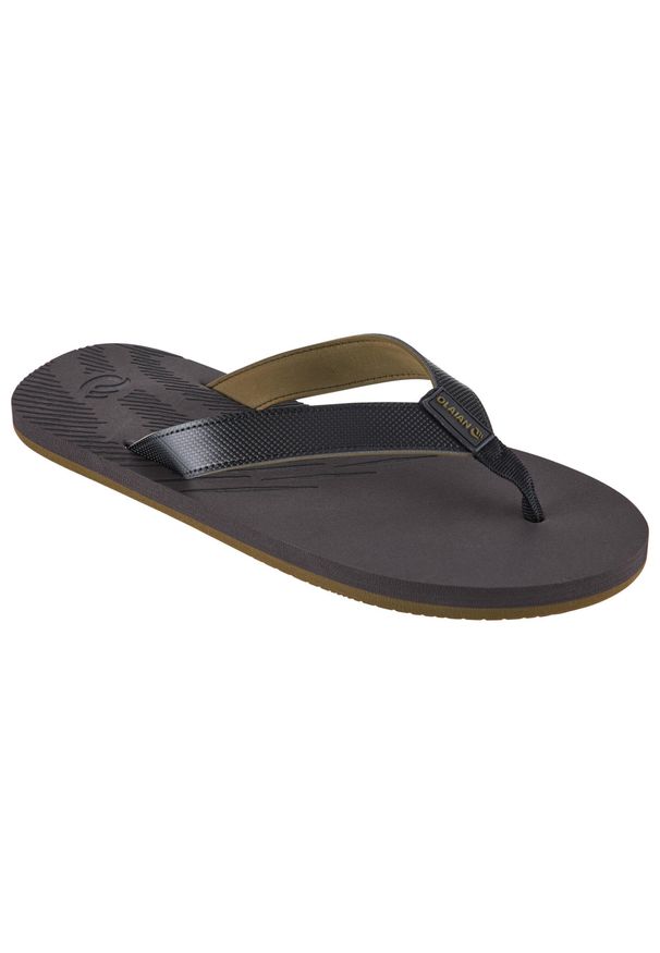 OLAIAN - Japonki męskie Olaian 150. Okazja: na plażę. Kolor: szary. Materiał: nylon. Styl: sportowy