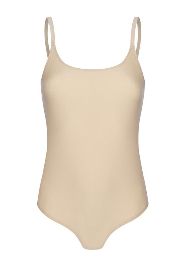 Chantelle Body Soft Stretch C10680 Beżowy. Kolor: beżowy. Materiał: syntetyk